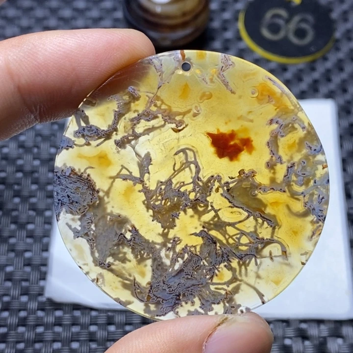 开***心玛瑙/玉髓未镶嵌1