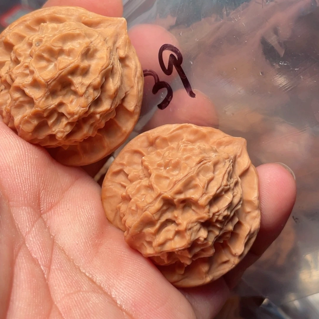 猴头核桃把件毛*.龙鳞