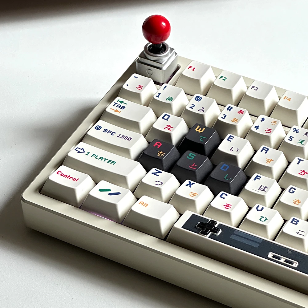 FBB原创个性键帽SFC1990PBT热升华磁轴键盘客制化键帽电竞外设