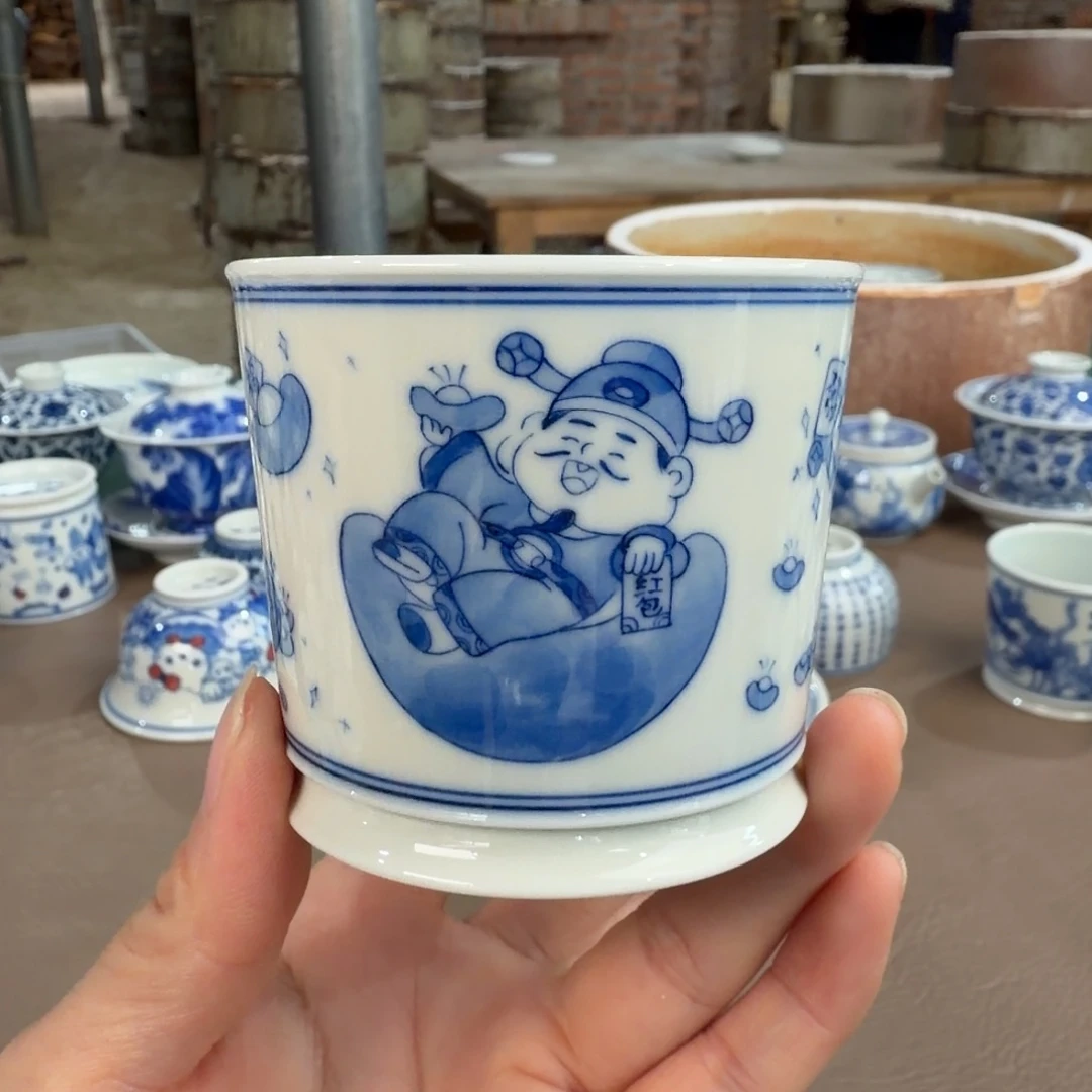 景德镇陶瓷手工手绘