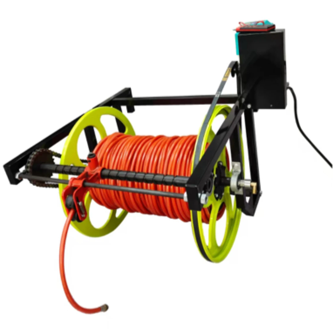 电动带排管卷管架