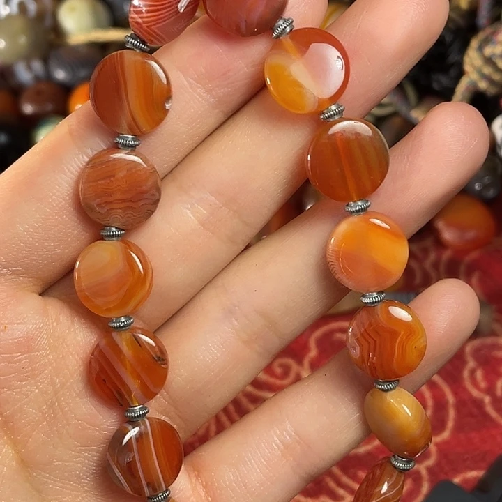 玛瑙/玉髓未镶嵌颈饰