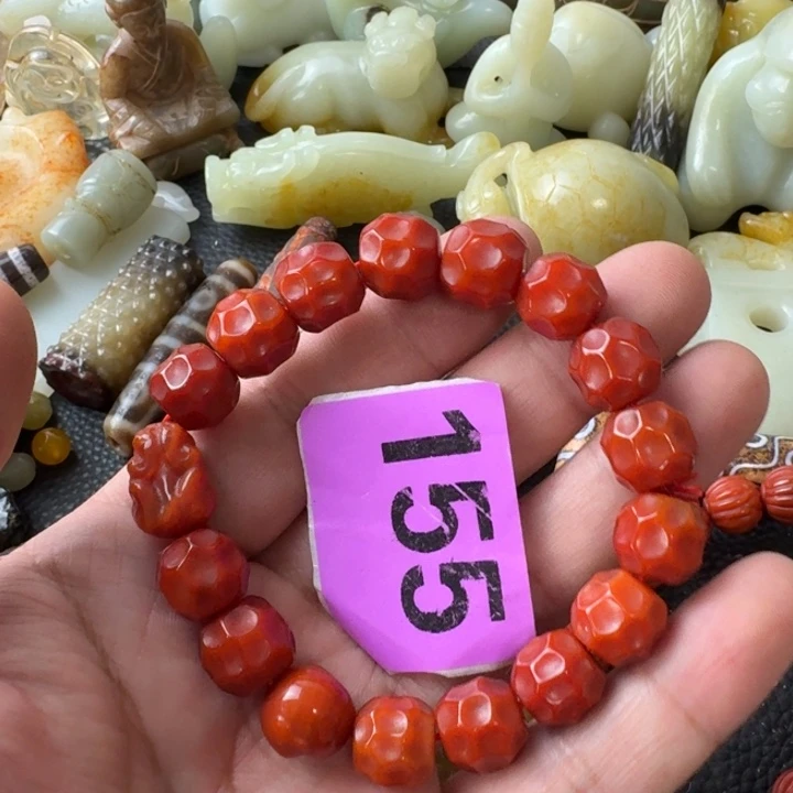医***道合金颈饰玛瑙/玉髓