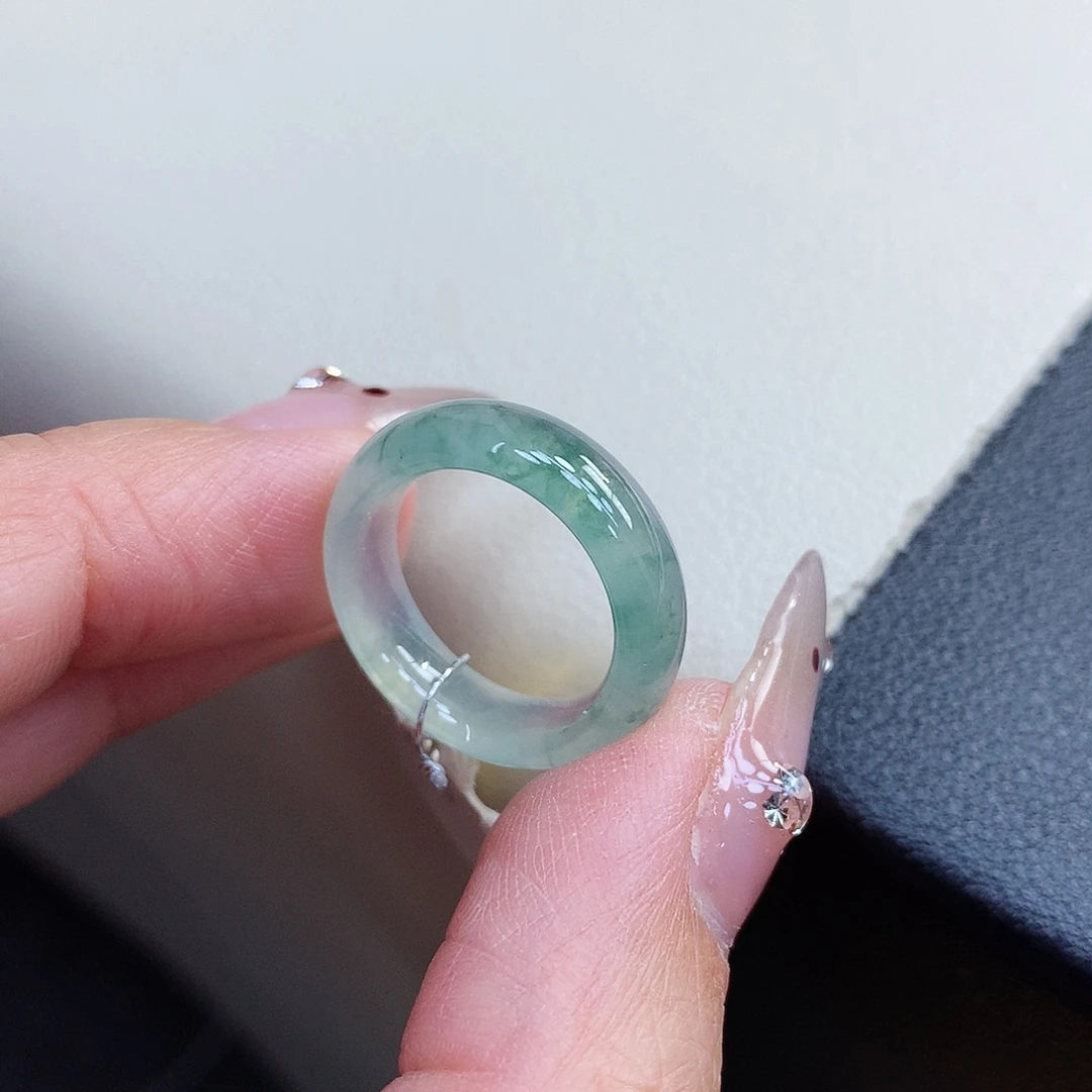 翡翠戒指未镶嵌11号