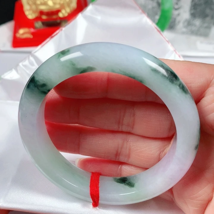 未镶嵌手镯翡翠  编号S1274 正圈55