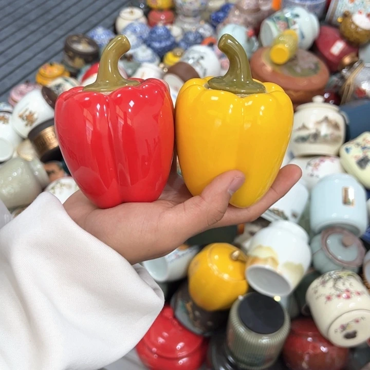 茶叶罐陶瓷家用储物罐轻微瑕疵品介意勿拍