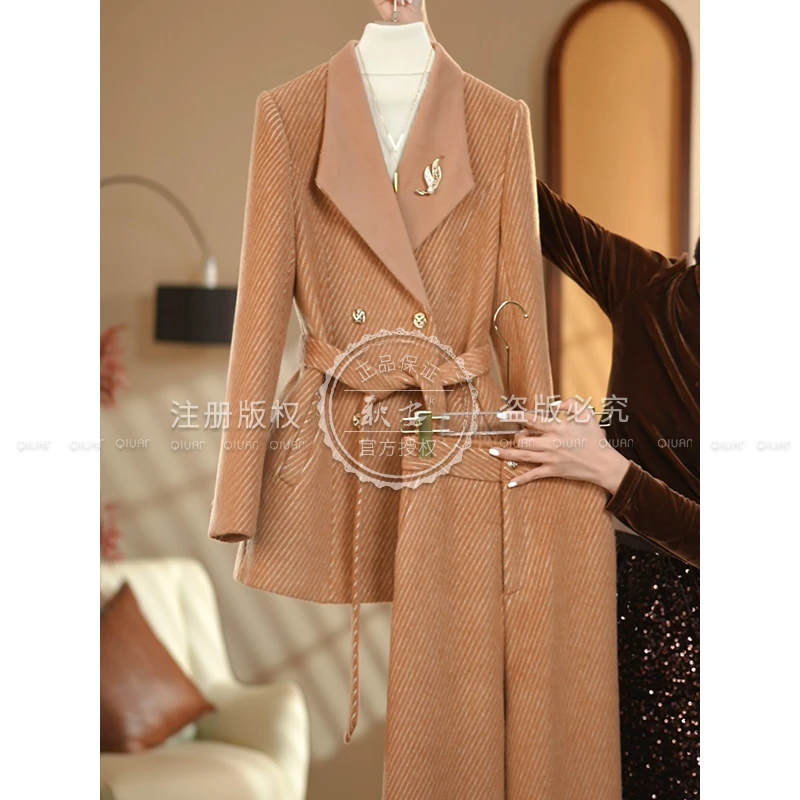 【cici小姐】2025冬季加厚新款时尚洋气套装