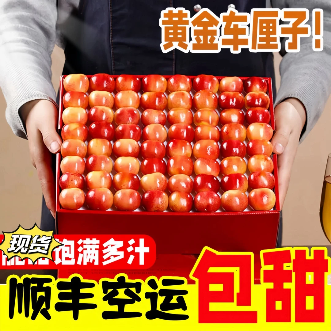 【现货】空运智利进口雷尼尔车厘子|J||JJ||3J||4J| 内附果径卡