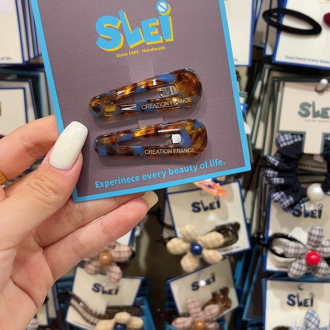 布艺非金属琥珀小水滴一组