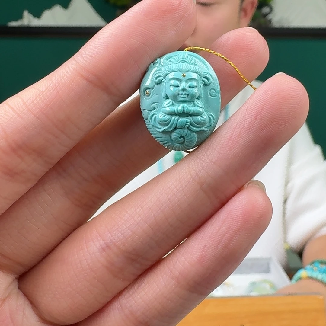 绿松石未镶嵌珠宝奇石