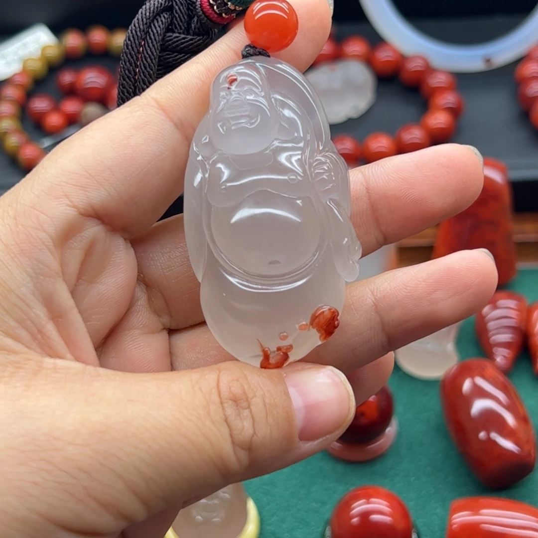 春***开玛瑙/玉髓未镶嵌配饰