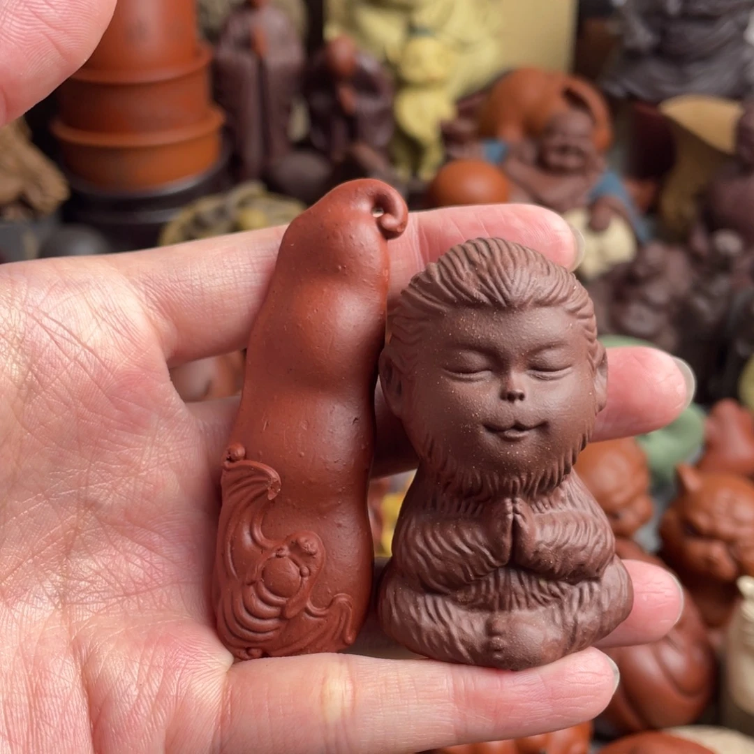 紫砂茶宠紫砂瑕疵