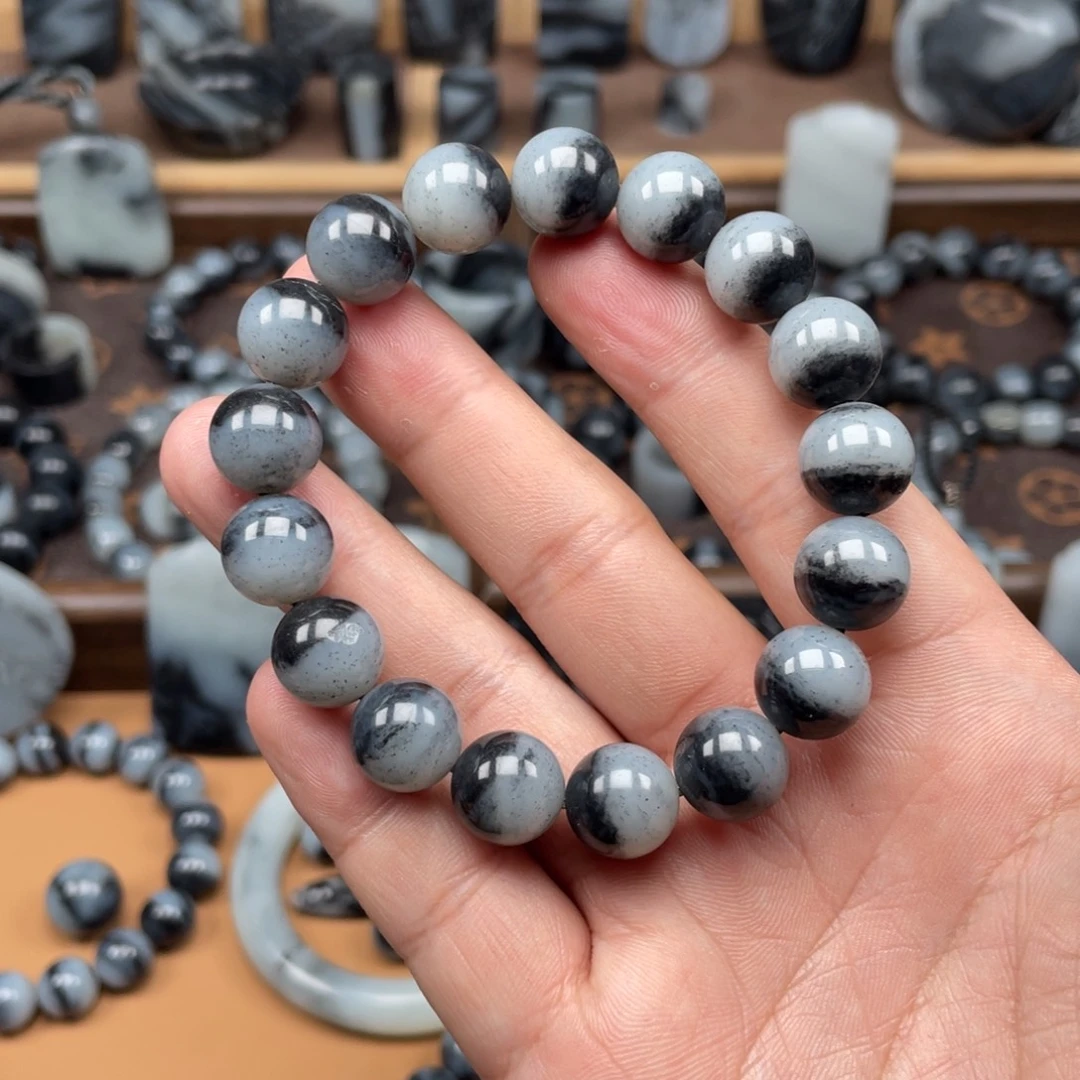 和田玉未镶嵌手串