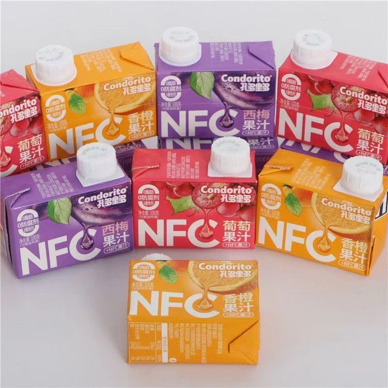 孔多里多NFC果汁葡萄西梅香橙果汁便携小盒装夏季果蔬汁饮料饮品