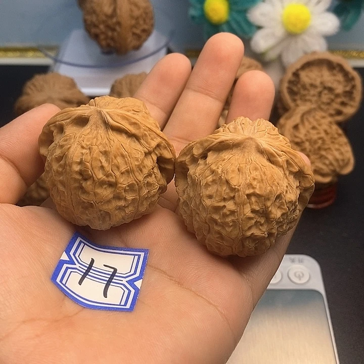 把件文玩核桃42南瓜墩