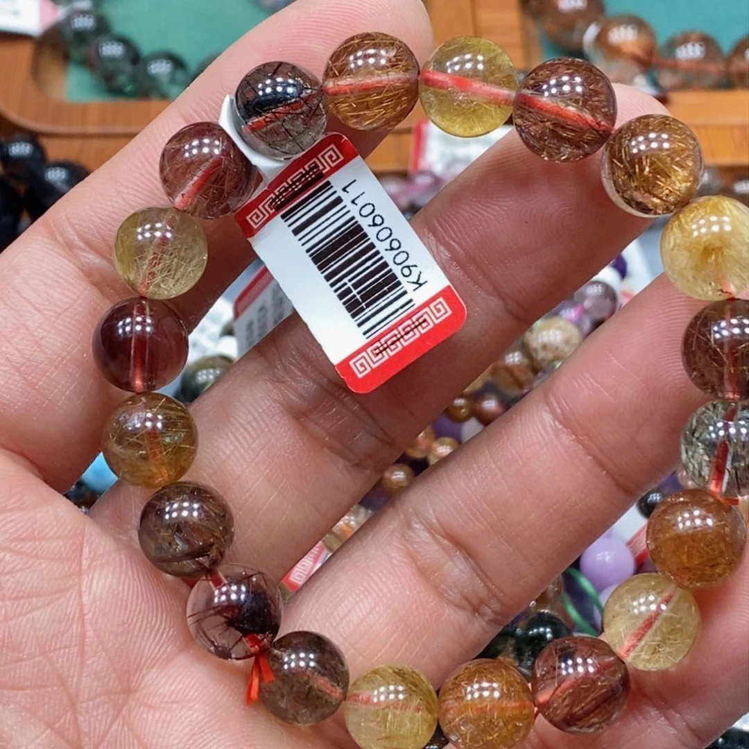 水晶手串未镶嵌天然