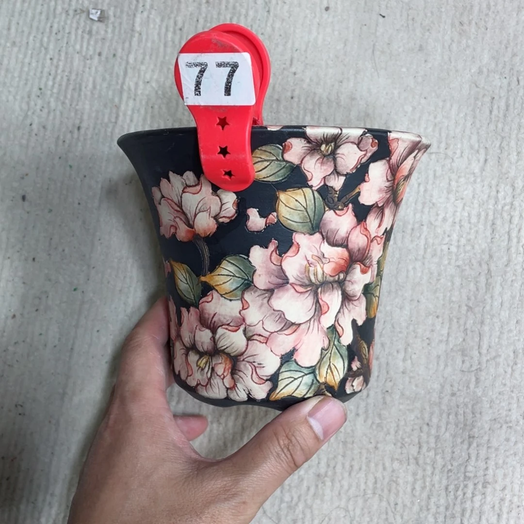 紫砂花盆晚***o陶瓷多肉花盆精品