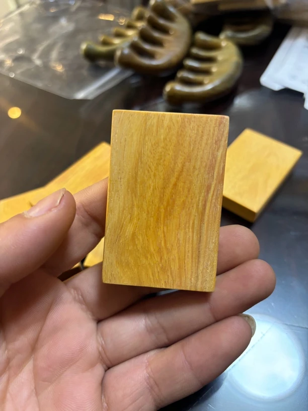 芭比黄檀原木无事牌精工打磨