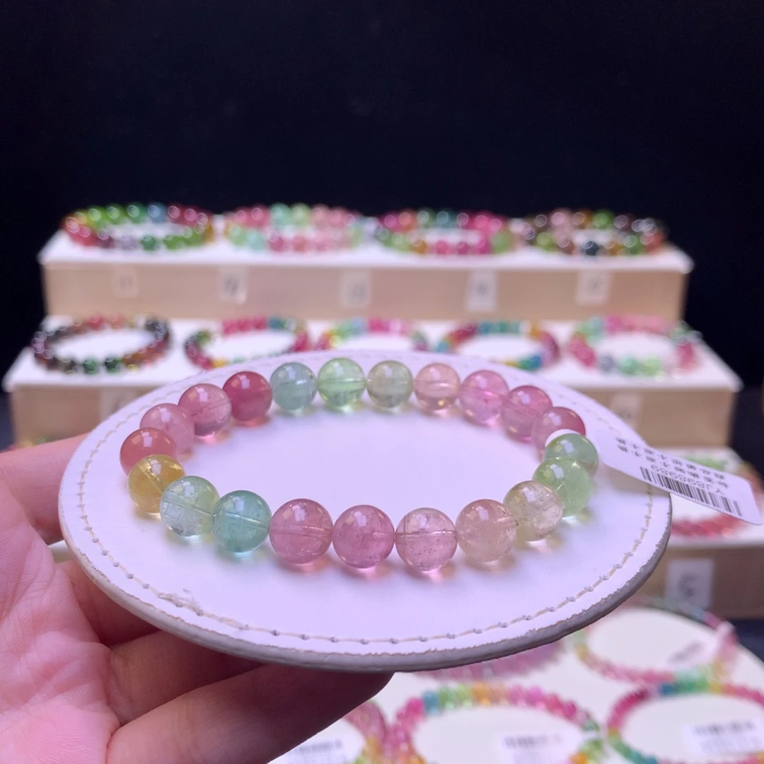 未镶嵌手链碧玺碧玺