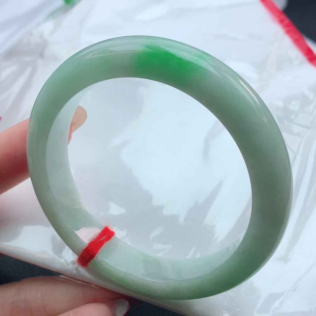 翡翠手镯未镶嵌56圈口880482