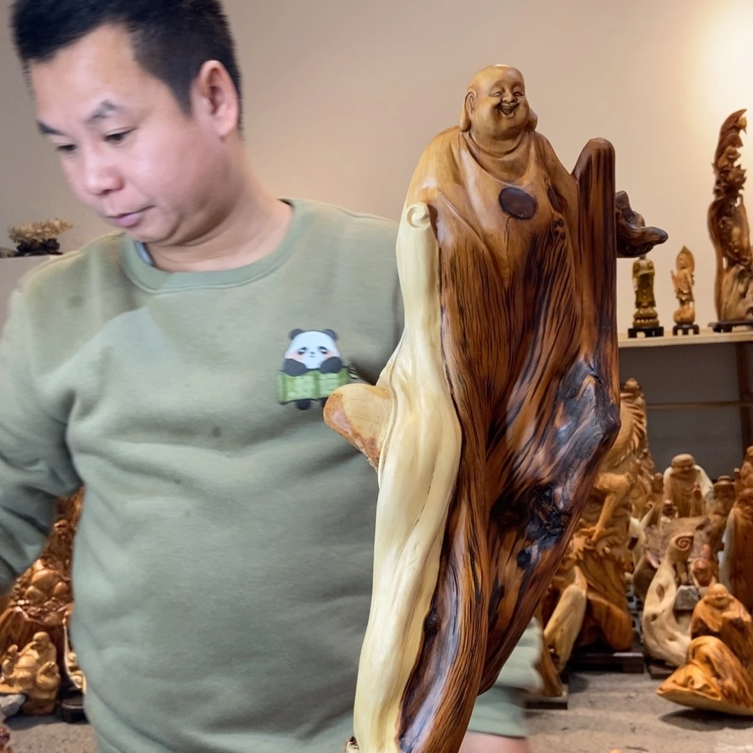 柏木（崖柏）太行崖柏根雕摆件