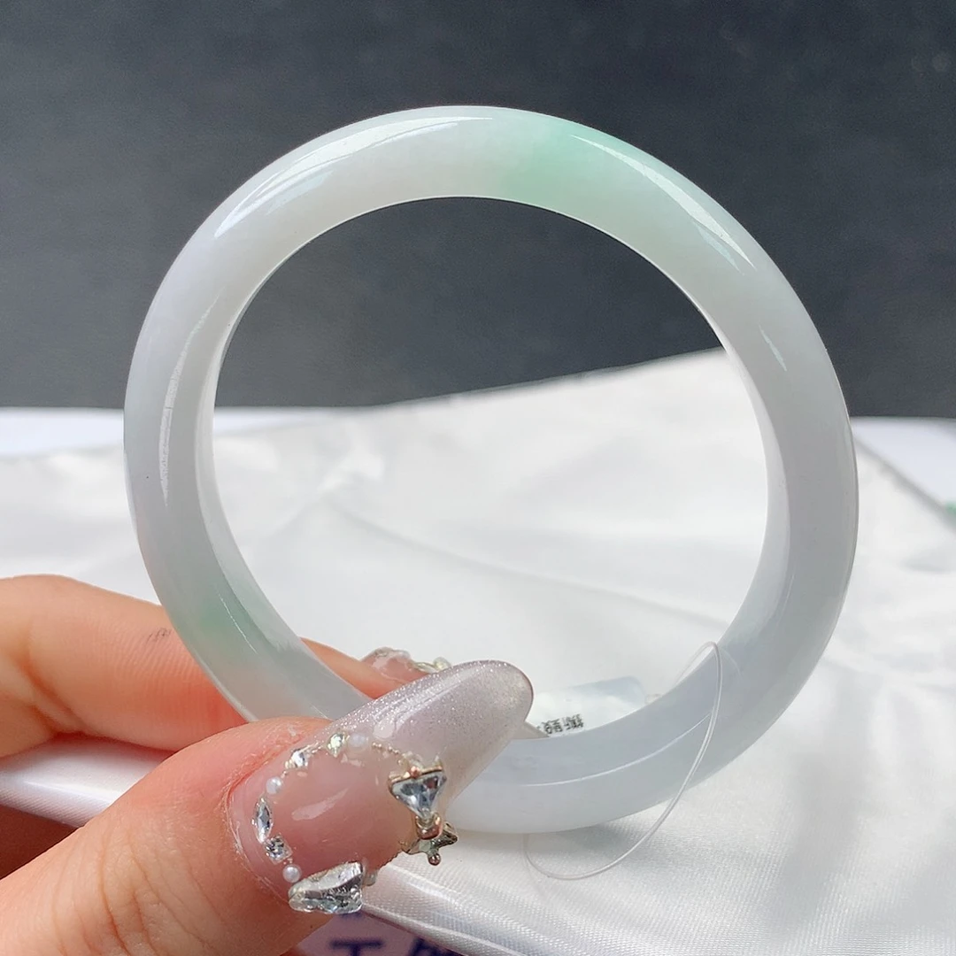 翡翠手镯未镶嵌0045贵妃55