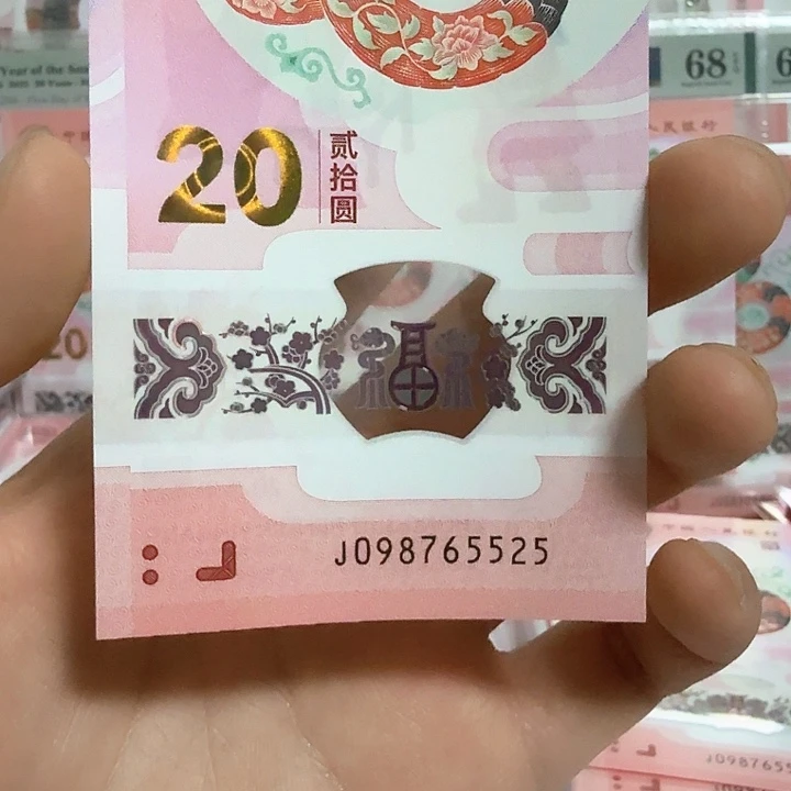 塑料小蛇钞号码098765525