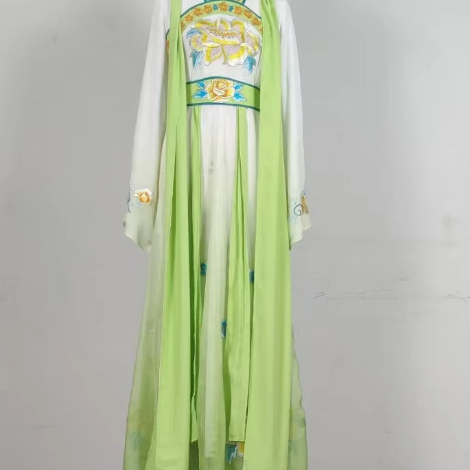 依梦戏服越剧黄梅戏戏曲服装女舞台表演七仙女宫女丫头天女散花