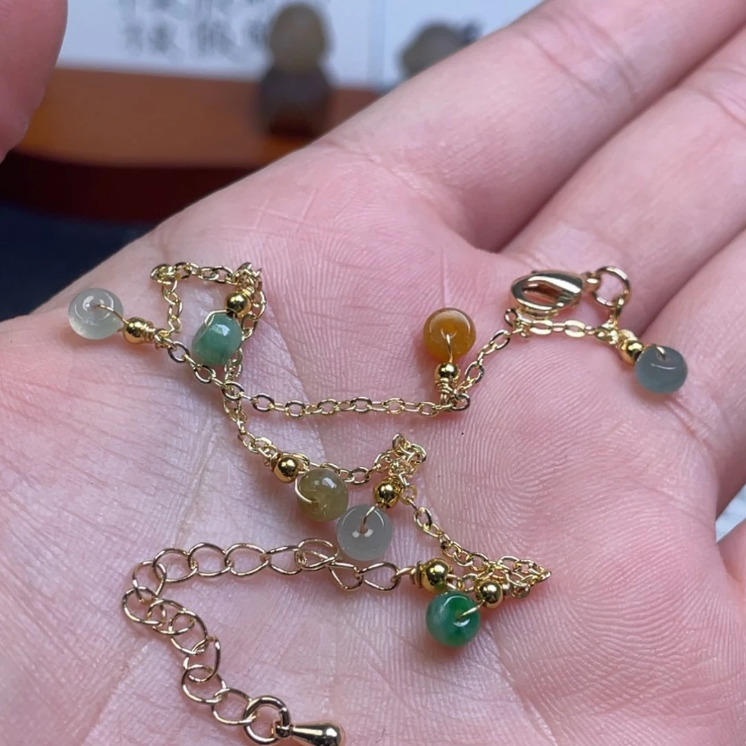 颈饰未镶嵌翡翠翡翠