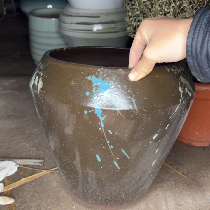 瑕疵花盆处理啦口25高26