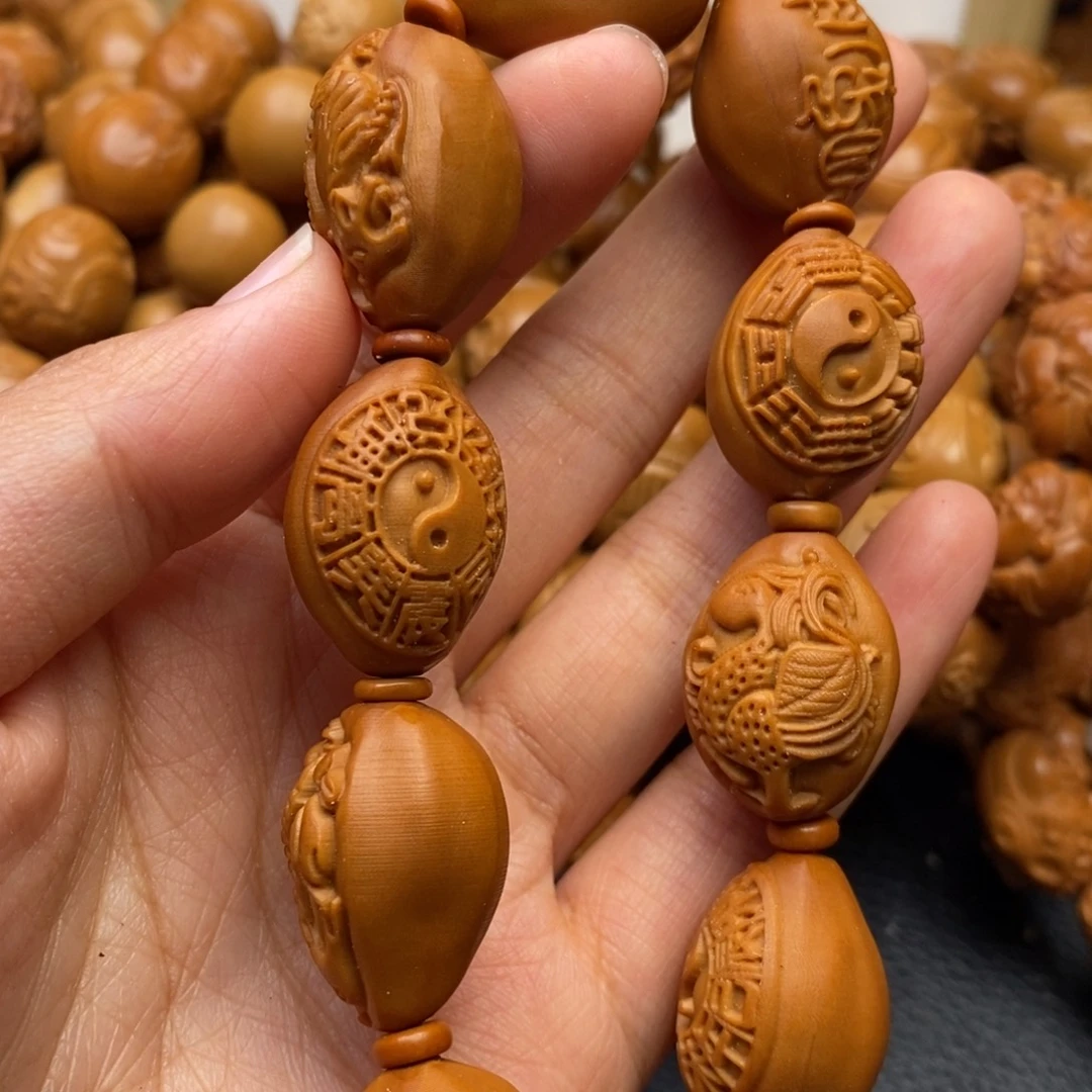 橄榄核手串四象八卦