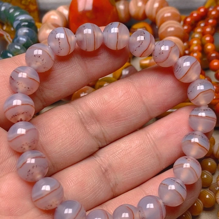 玛瑙/玉髓未镶嵌吊坠