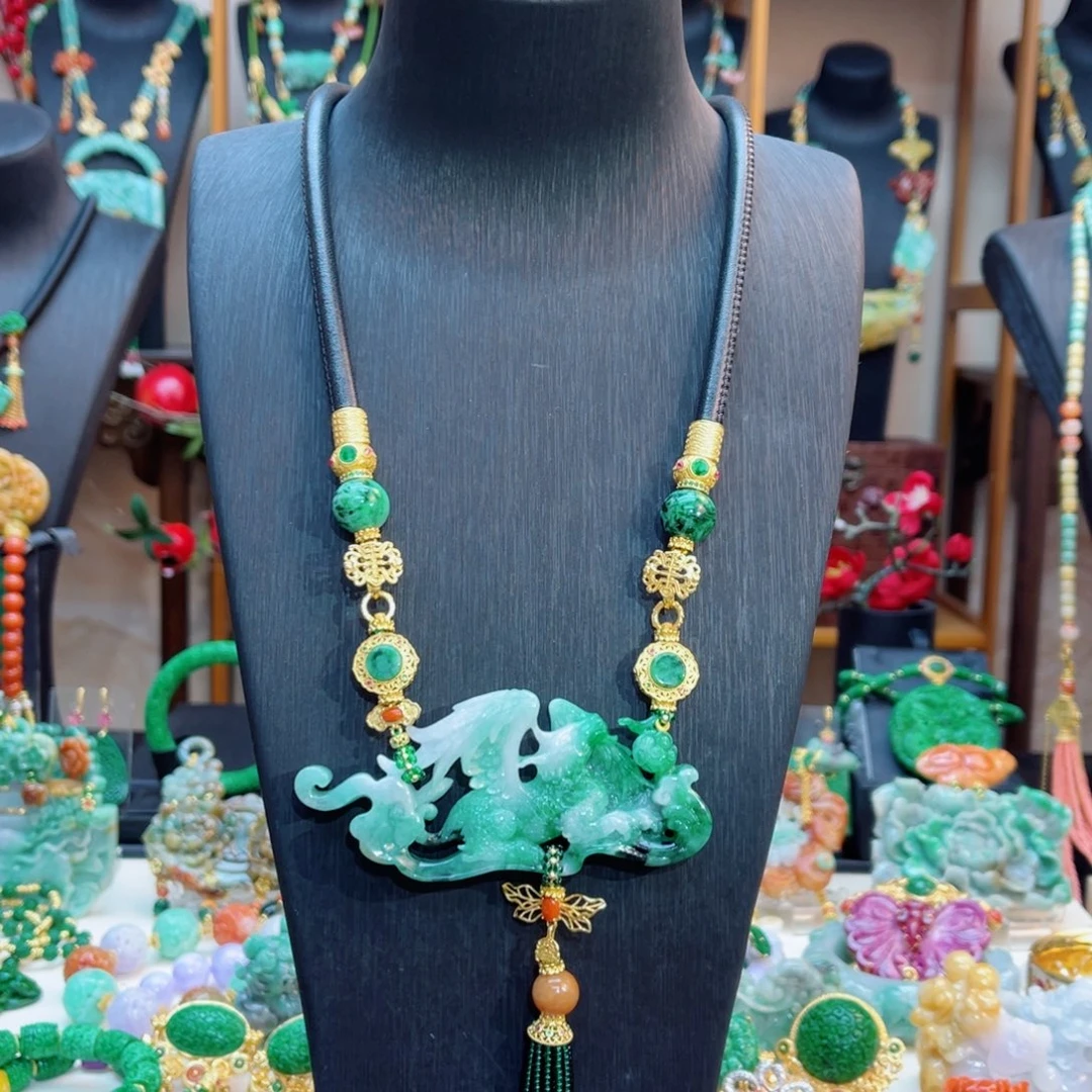 翡翠颈饰合金48小时鉴赏期