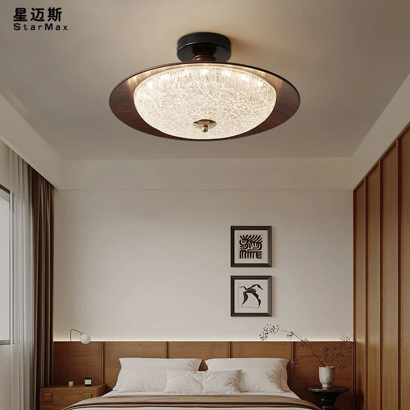 复古护眼中古风卧室过道吸顶灯艺术简约房间灯具