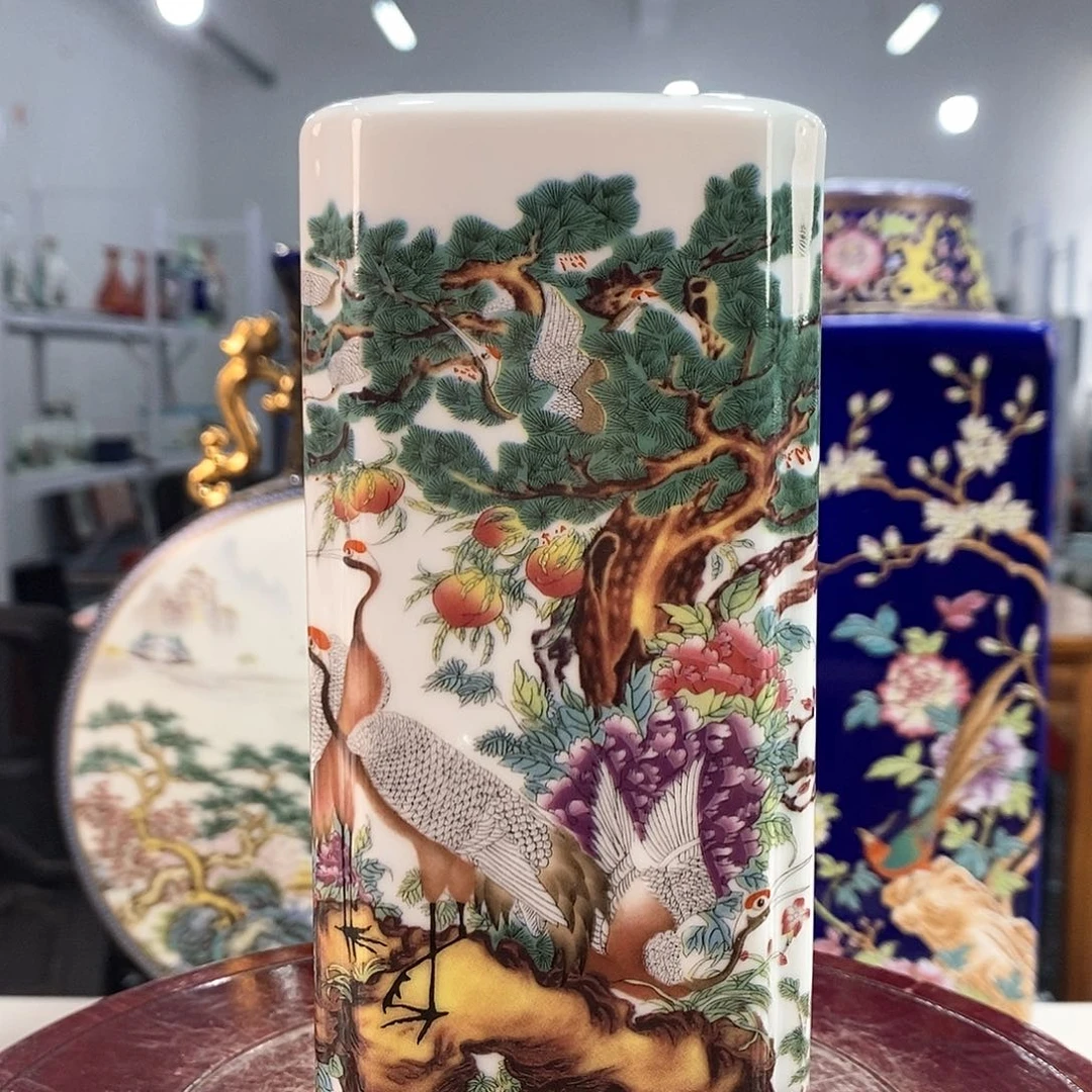 摆件景德镇陶瓷花瓶摆件