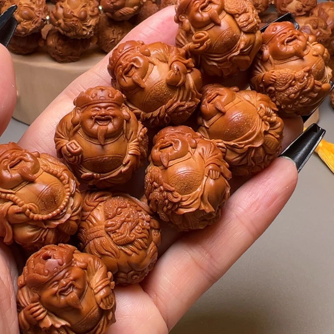 橄榄核手串/手链2.4骑兽财神