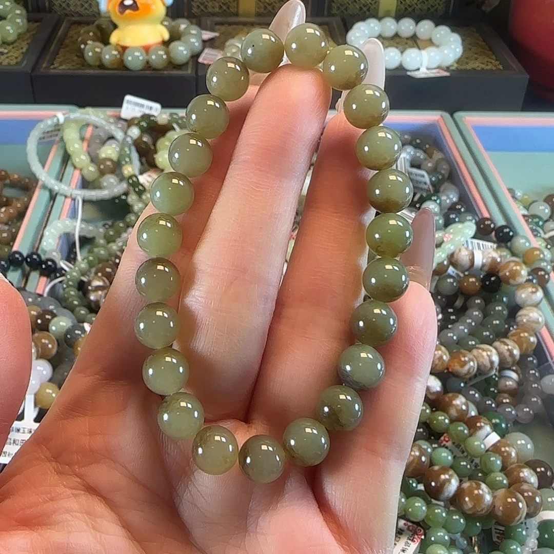 和田玉（糖玉）未镶嵌手链27