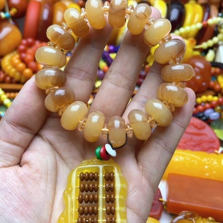 树脂制品10号算盘手串