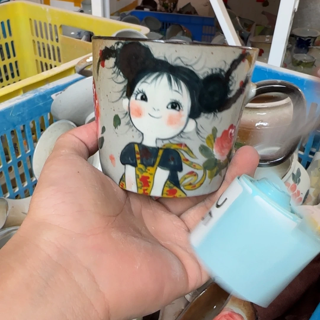 景德镇釉下彩陶瓷（瑕疵慎拍）24
