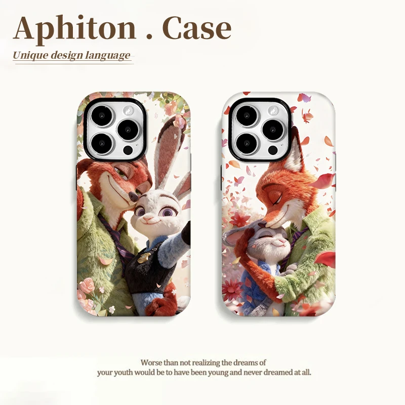 GGBond拥抱朱迪尼克适用苹果17菲林二合一手机壳华为vivo小米oppo