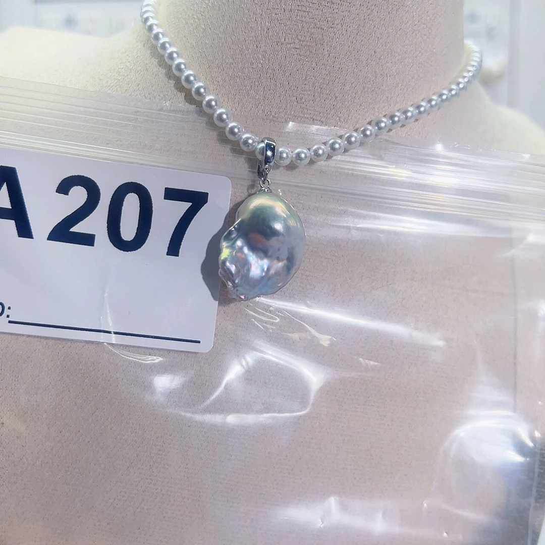 淡水珍珠吊坠(不含链)未镶嵌A**o