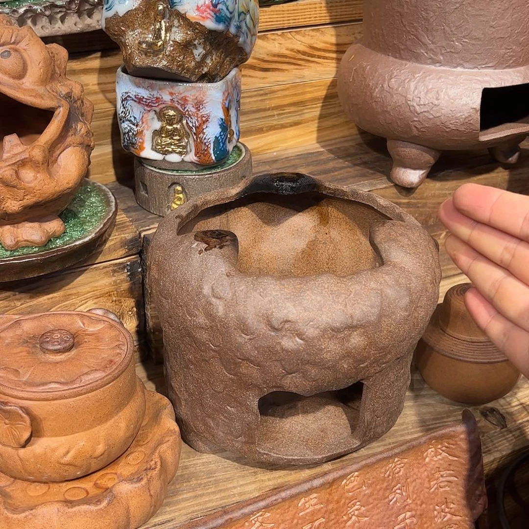 粗陶老岩泥系列茶具茶器