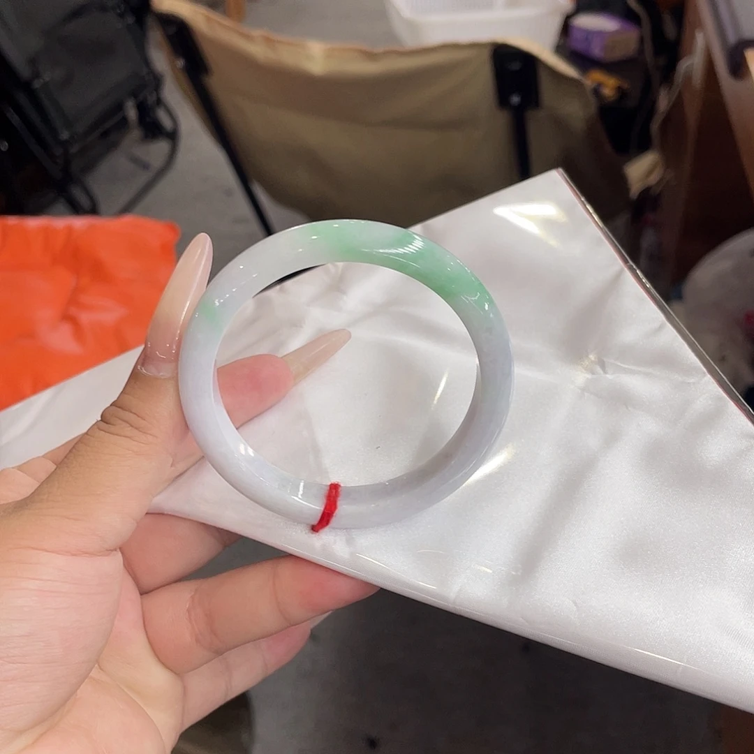 翡翠未镶嵌手镯天然缅甸翡翠22