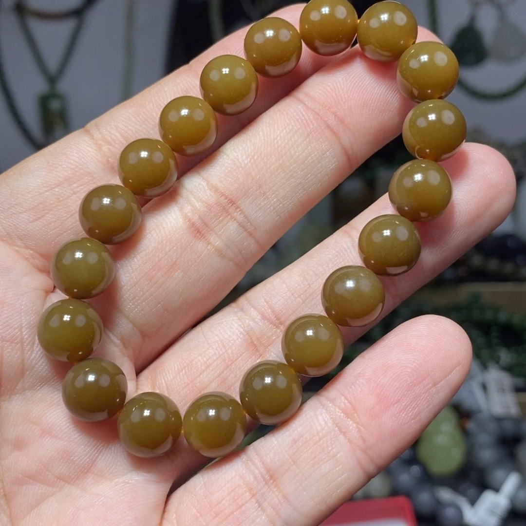 与****和田玉未镶嵌手链