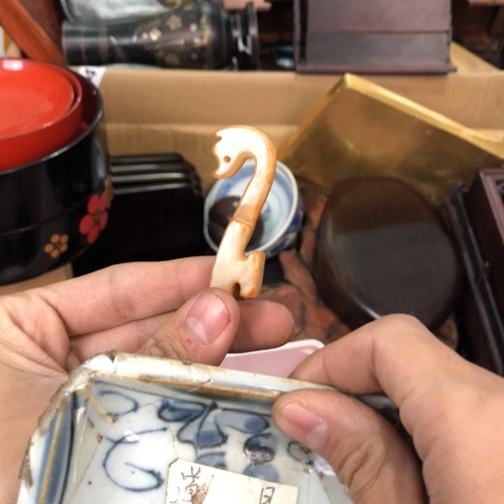 陶瓷孤品单件车里拍