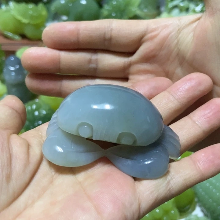 【闪购商品】未镶嵌蛇纹石玉把件