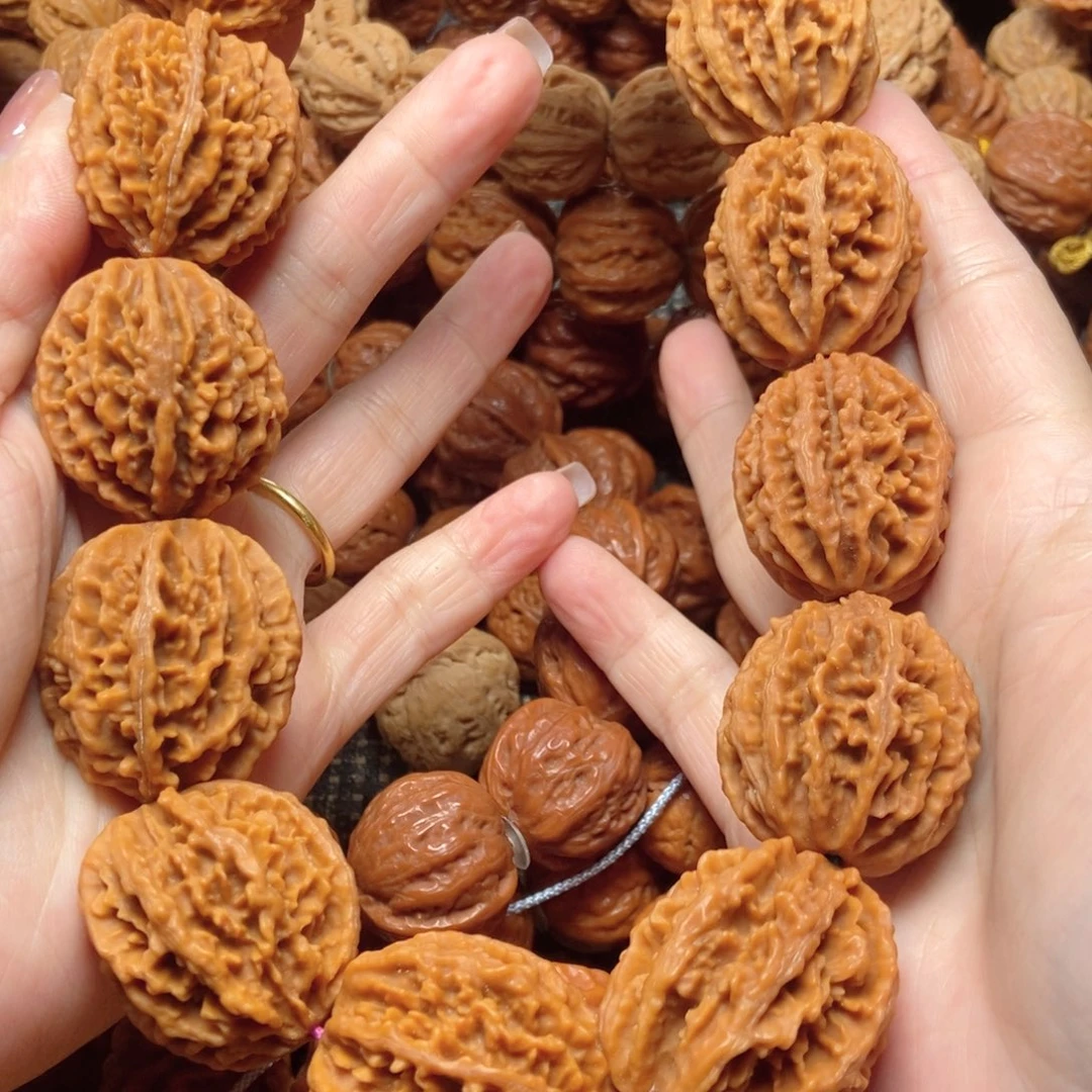 文玩核桃吊坠金刚纹手串