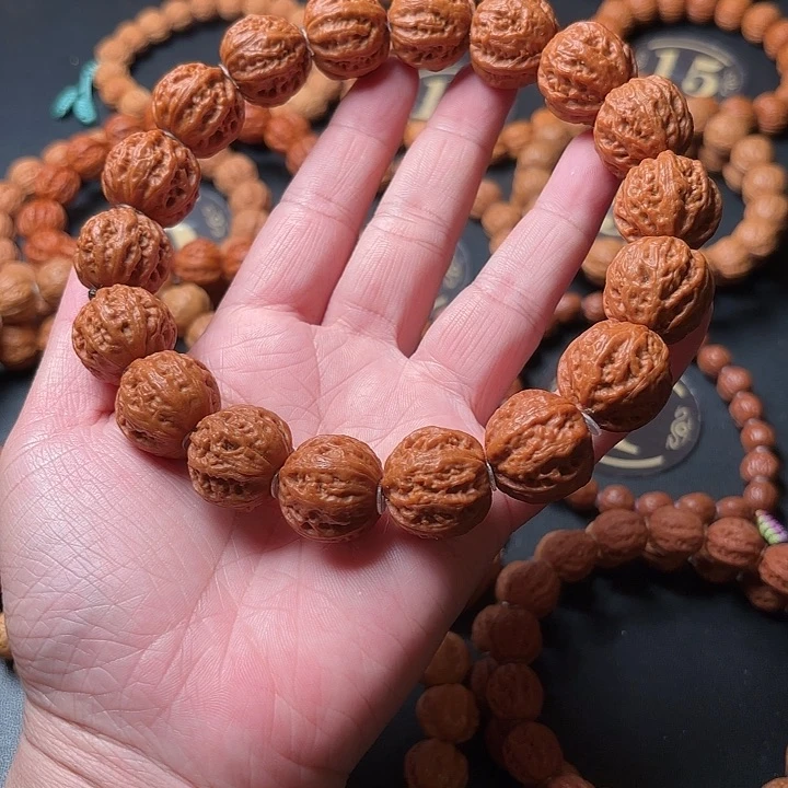 文玩核桃手串野生