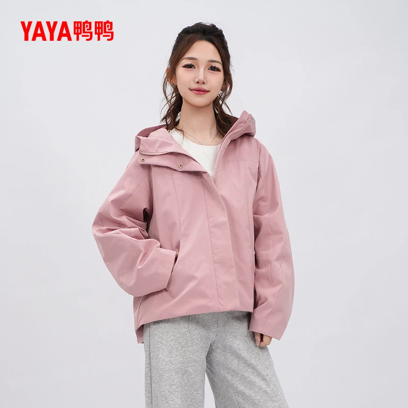 YAYA/鸭鸭羽绒服户外情侣连帽防风保暖秋冬登山YY250326031A