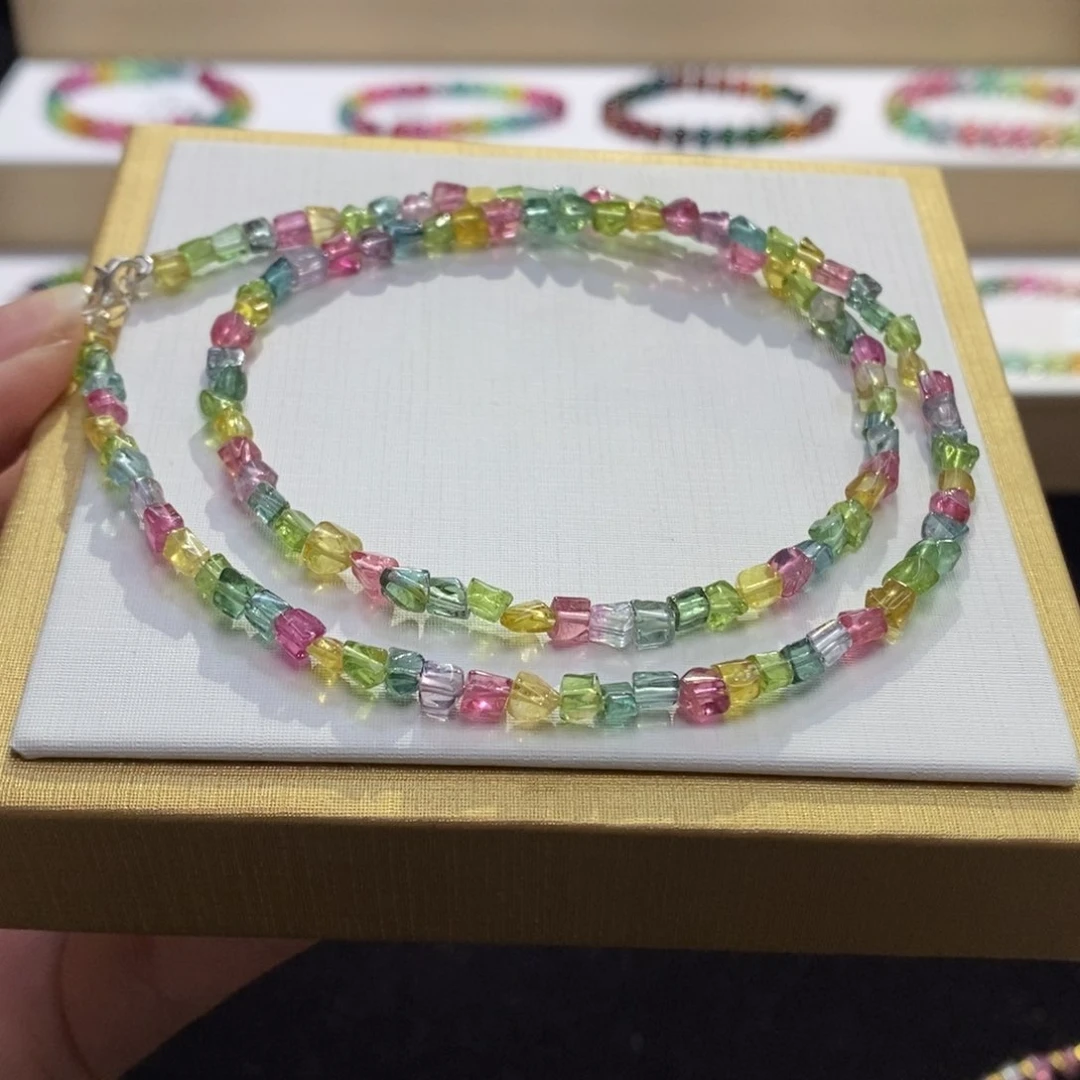 【闪购商品】碧玺手串未镶嵌两天看货期